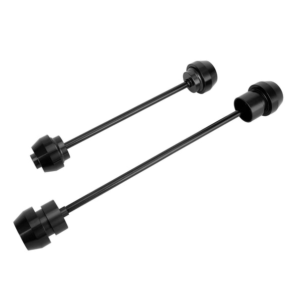 Eixo dianteiro e traseiro Fork Wheel Slider CNC Preto Fit Yamaha Yzf-R7 Yzf R7 21-23