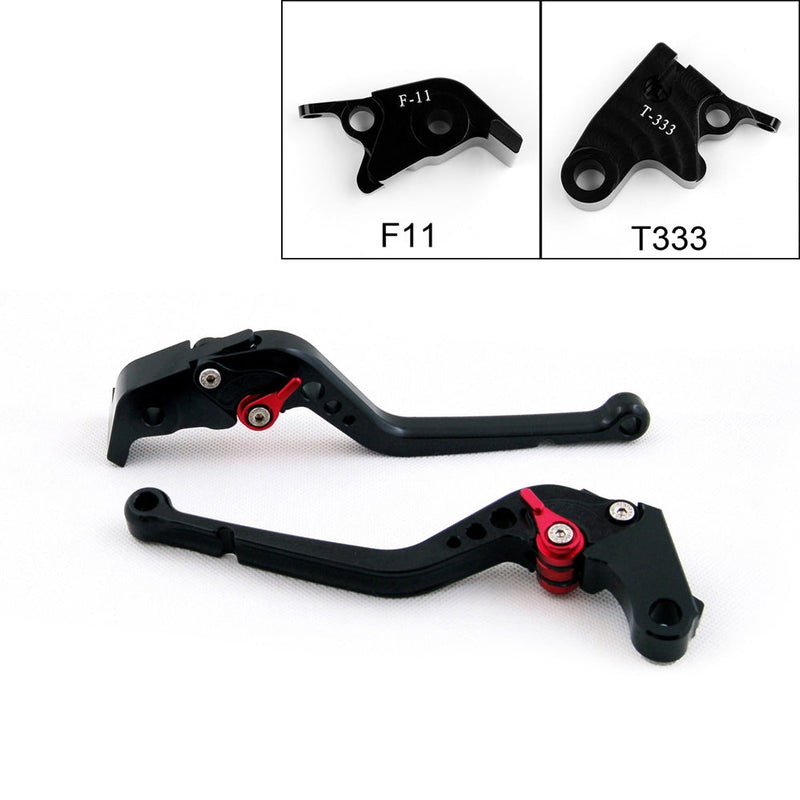 Długie dźwignie sprzęgła hamulca do Triumph Daytona 675 R 11-14 Black Generic