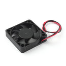 4 Uds 50mm x 10mm 5010B DC 12V 0.1A 2 pines rodamiento de bolas de ventilador sin escobillas