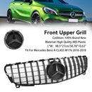 MERCEDES BENZ A-KLASSE W176 2016–2018 GTR Style Frontstoßstange Grill