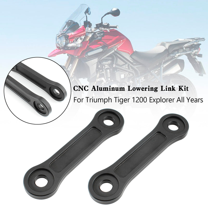 Kit de elos inferiores de alumínio CNC Tiger 1200 Explorer de 20 mm para todos os anos