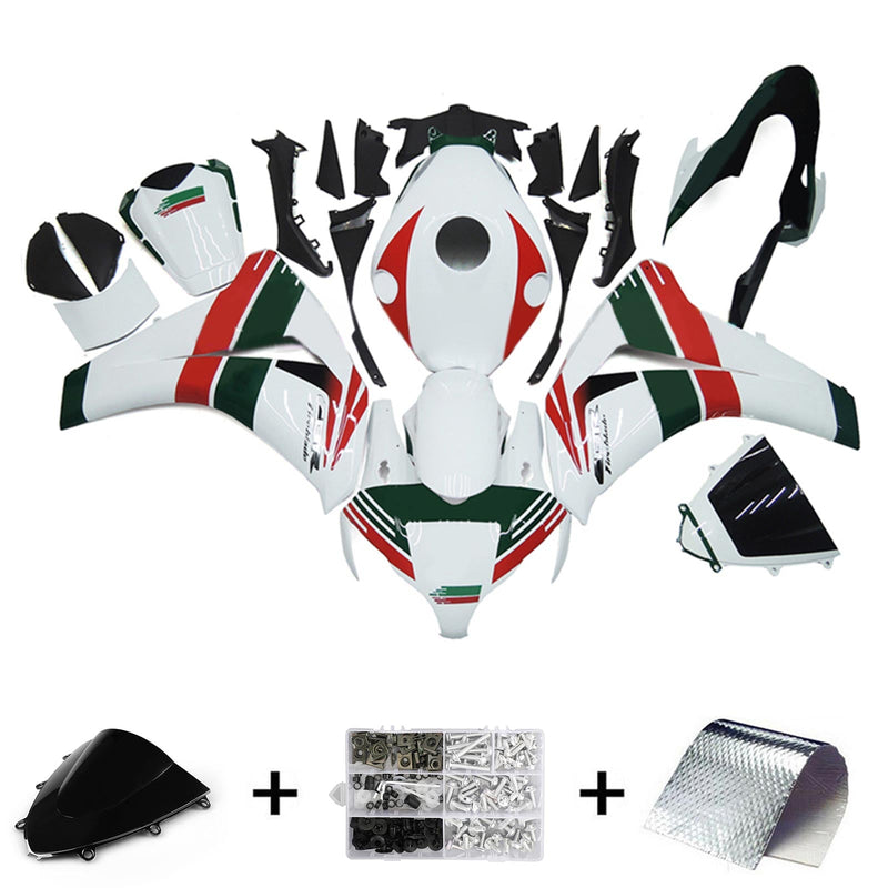 Amotopart Honda CBR1000RR 2008-2011 kåpa Set Body Plast ABS