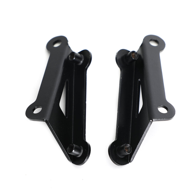 Parabrisas de motocicleta de aluminio adecuado para Yamaha MT-09 MT09 2021-2022 Genérico