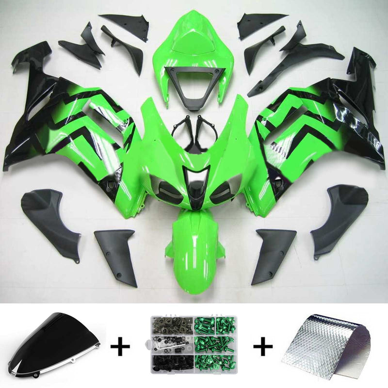 Kåpesett for Kawasaki ZX6R 636 2007-2008 Generisk