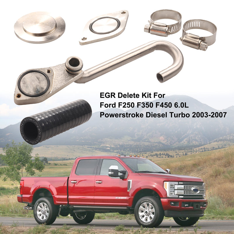 EGR-slettesett for Ford F250 F350 F450 6.0L Powerstroke Diesel Turbo 2003-2007 Generisk