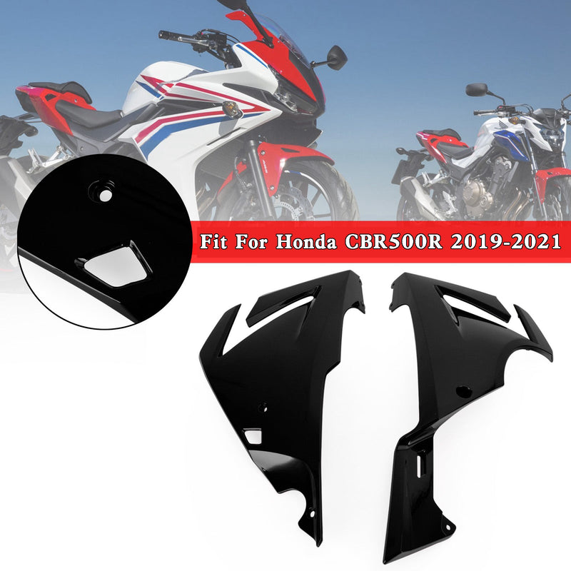 Siderammedeksel kåpehette for Honda CBR500R 2019-2021 Generisk Fedex Express