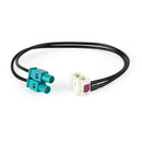 Fakra anténní adaptér rádiové antény pro VW RNS RCD510/310/315 Seat Škoda Columbus Generic