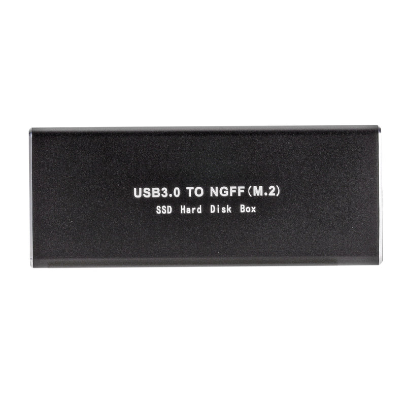 M.2 NGFF SSD SATA para USB 3.0 Caixa de armazenamento de gabinete de disco rígido de alumínio