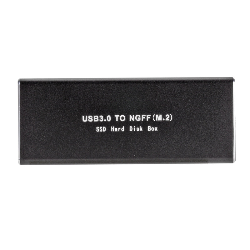 M.2 NGFF SSD SATA a USB 3.0 Adaptador de caja de almacenamiento de caja de disco duro de aluminio