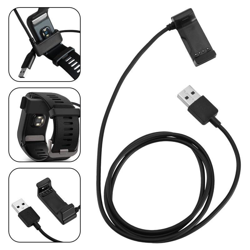 Cable de carga del cargador USB para el reloj inteligente Garmin vivoactive HR GPS