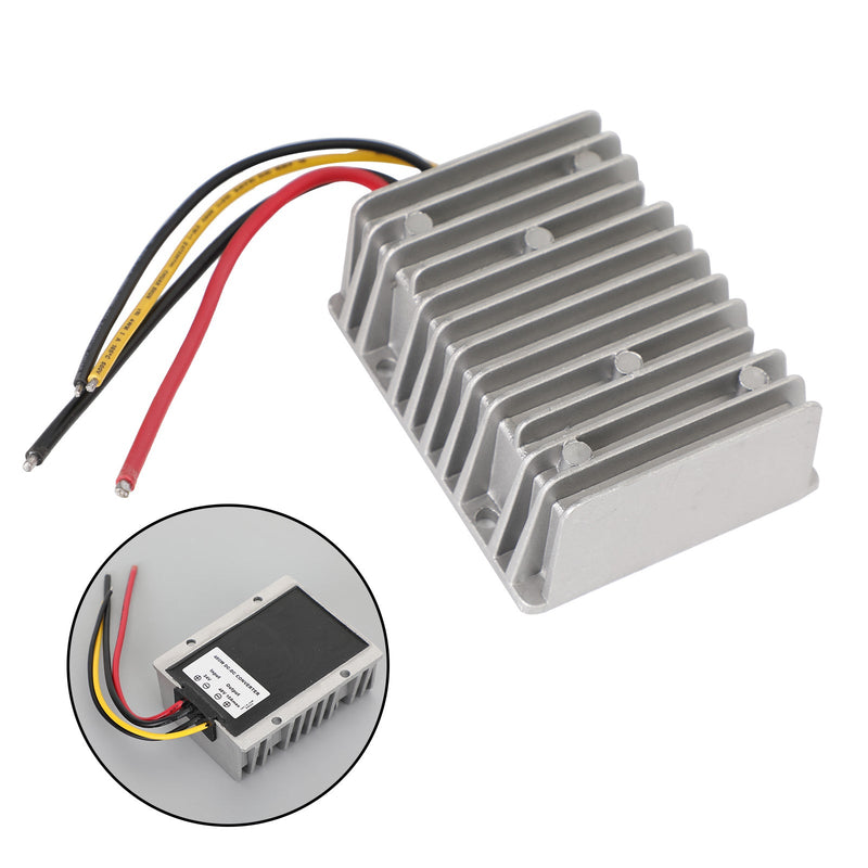 10A 480W vattentät DC/DC-omvandlare strömförsörjningsregulator 24V nivå upp till 48V