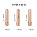 12 stk Pyrex glasskal Tig svejsebrænder tilbehørssæt til Wp-17/18/26