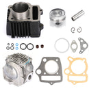 Top End Rebuild Kit Cylinderhoved stempel til Honda CT70 CRF70 ATC70 XR70 TRX70 Generisk