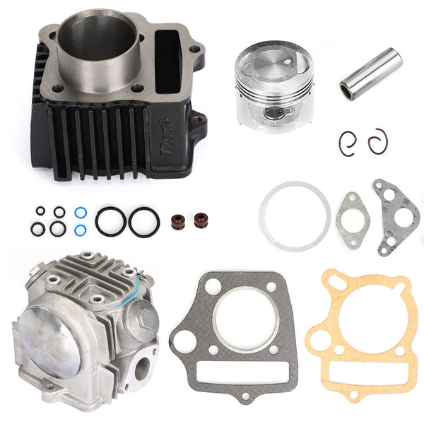 Kit de reconstrucción de extremo superior, pistón de culata para Honda CT70 CRF70 ATC70 XR70 TRX70 genérico