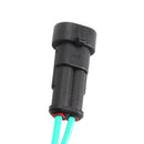 6359412 Magnetventilspole med Weatherpack-stik 12V DC 5/8" hul