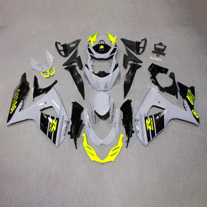 Amotopart Suzuki GSXR1000 2009-2016 K9 kåpa Set Body Plast ABS