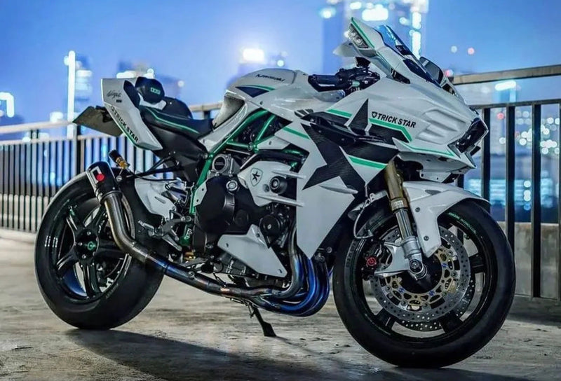 2015-2022 Kawasaki Ninja H2 -ruiskutussuojasarja, korirakenne ABS