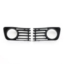 2 Stück Stoßstange Nebelscheinwerfer Kühlergrill Zierblende passend für Toyota Prius 2004–2009 05 06 07 08 schwarz generisch