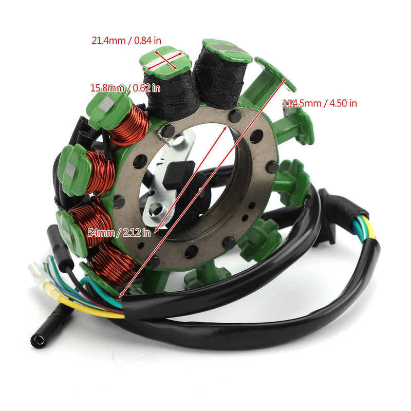 Estator magnético do alternador para Honda XR400R (EUA) 96-04 XR650R (EUA) 00-07Generic