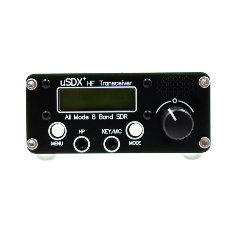 Novo USDx+ Transceptor HF HF Ham Radio QRP CW Transceptor 3W-5W Todos os Modos 8 Bandas