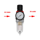 AFR-2000 1/4" vzduchový kompresorový filtr Nářadí na odlučovač vody W Regulator Gauge