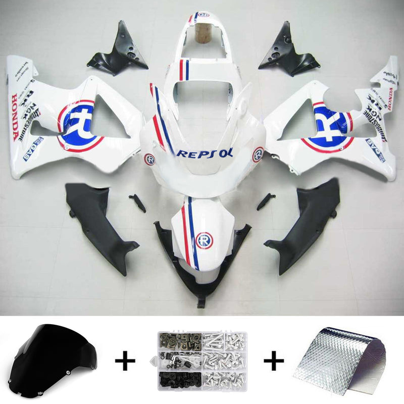 Honda CBR929RR 2000-2001 kåpesett karosseri plast ABS