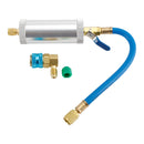 Bilklimaanlæg R134A R12 R22 A/C AC olie- og farveindsprøjtningsværktøj 1/4" SAE 2OZ