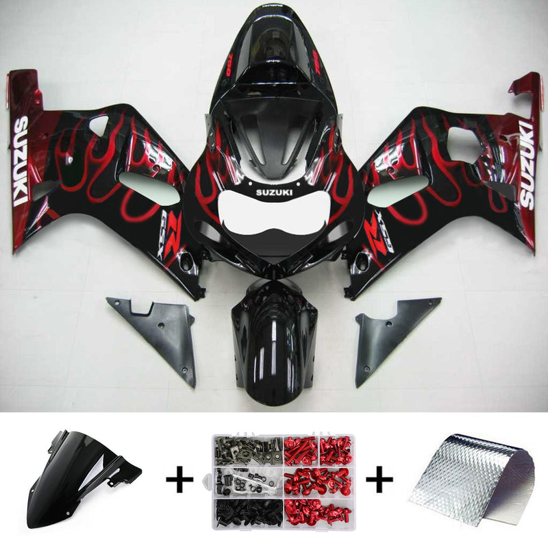 SUZUKI GSXR750 2001-2003 KIT CARENAGEM CORPO PLÁSTICO ABS