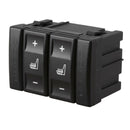 Interruptor duplo de aquecimento de assento para Ford Mondeo MK4 Galaxy MK3 S-MAX BS7T19K314AB Genérico