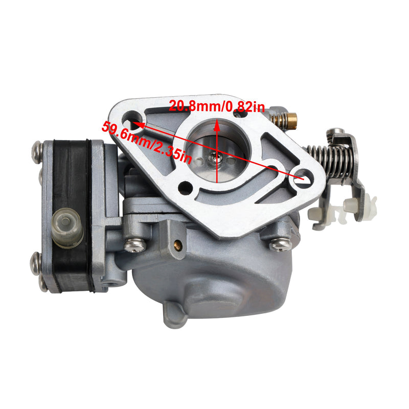 Carburador compatible con motor fueraborda TOHATSU de 9,8 CV, motor de 2 tiempos 3B2-03200-1