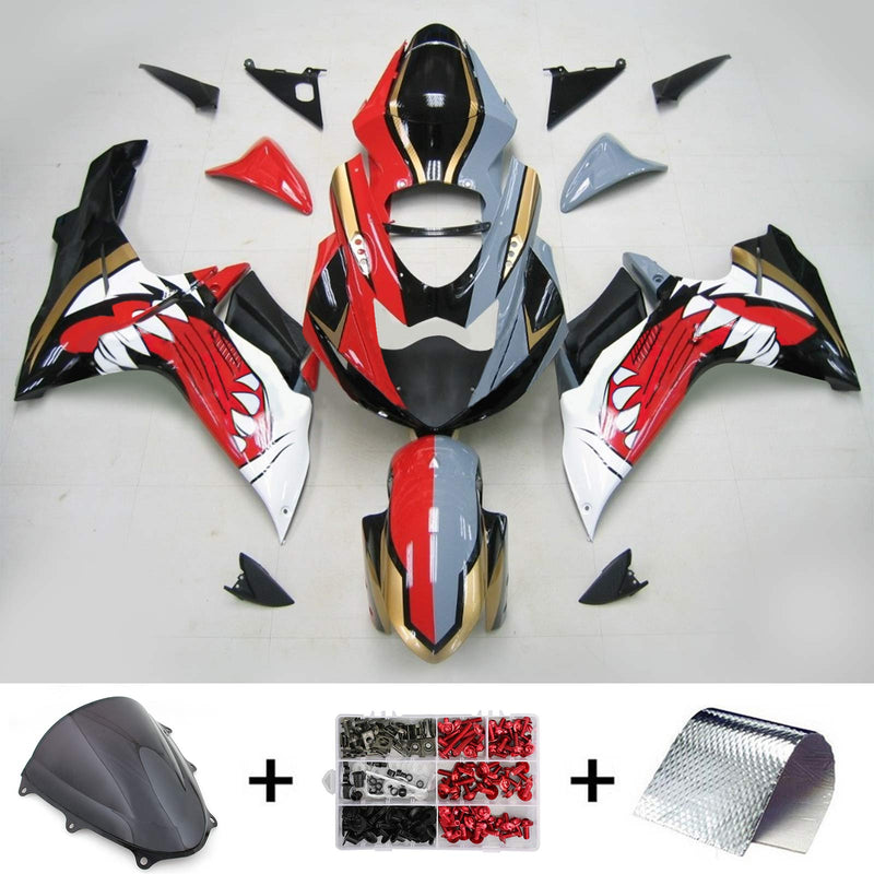 Suzuki GSXR 600/750 2011-2023 K11 Verkleidungsset Karosserie Kunststoff ABS