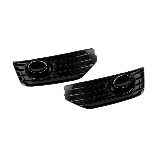 VW T5 T5.1 2010-2015 Tåkelampe Lys Deksel Innsats S Line Grill Blank Svart