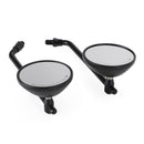 Klassisk stil højre og venstre sort spejl 10mm R/H til Honda CB Shadow Cruiser