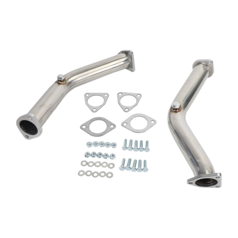 2003–2006 Nissan 350Z 3.5L Infiniti G35 FX35 3.5L 2 Test Pipes Decat Non Reson Straight Exhaust Generic