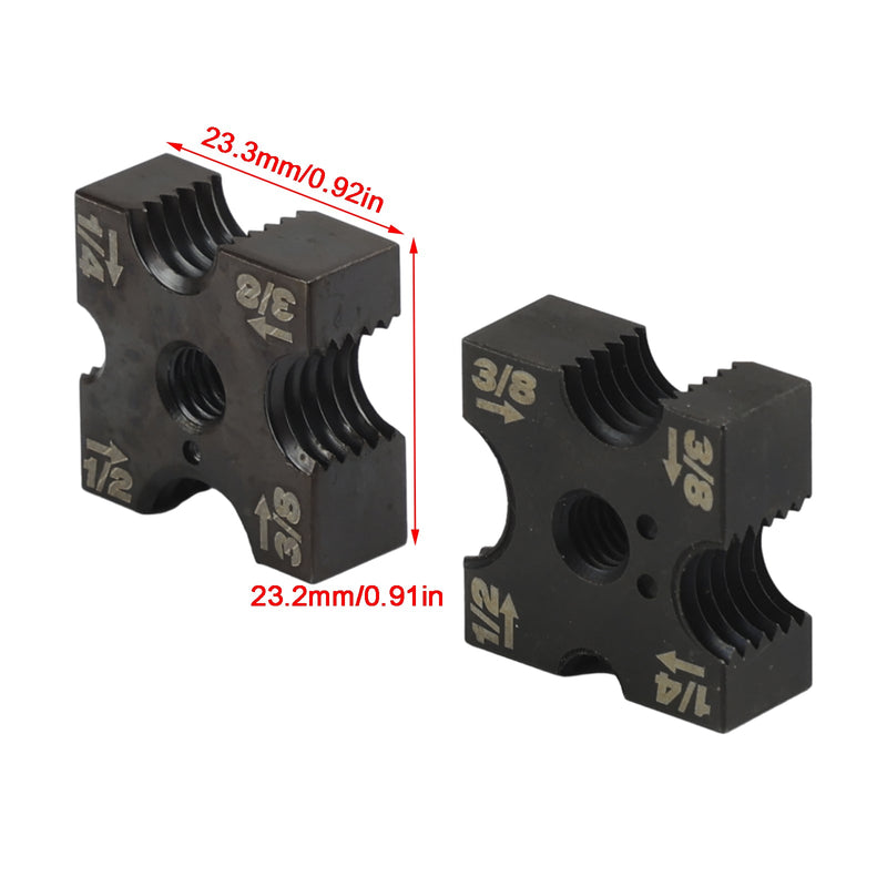 48-44-2872 1/4" 3/8" 1/2" conjunto de moldes para substituição em Milwaukee