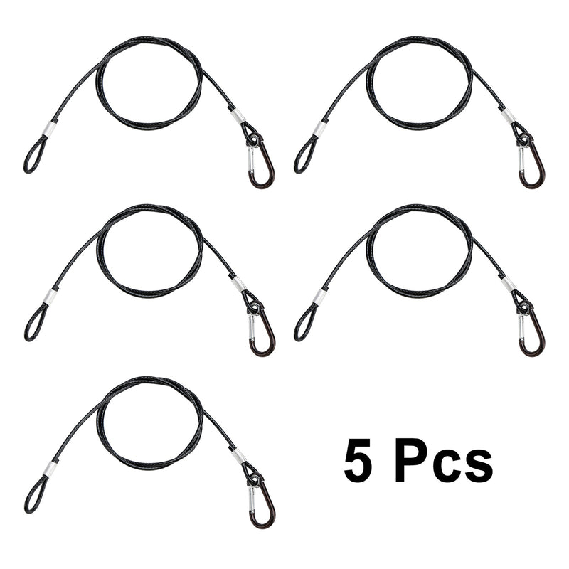 1/5/10 Stück 4 mm dickes Stahldraht-Sicherheitskabel für Bühnen-Klemmstrahllicht