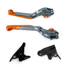 Justerbar utdragbar bromskopplingsspak för Trident 2022 Bobber 17-19 Tiger 800 Generic