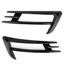 2kpl musta etusumuvalolamppu kulmakarvojen peite VW Golf 7 MK7 2014-2017