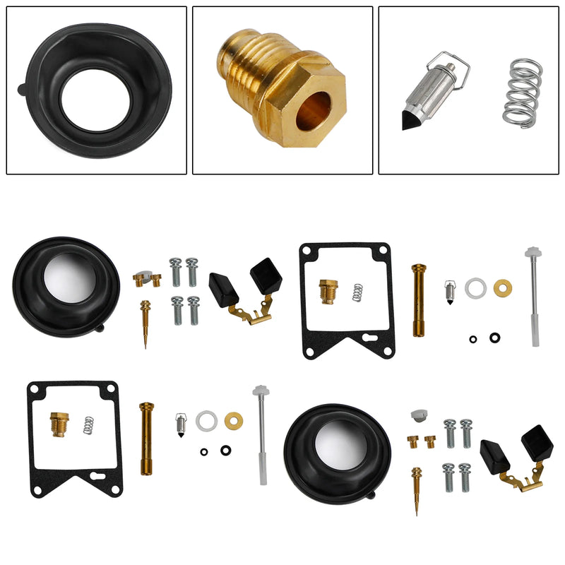 2X Yamaha Virago 750 XV750 1981-1983 Kit de reparo de recondicionamento de carburador