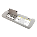 Toyota Highlander 2014-2019 Lewa osłona przeciwsłoneczna z toaletką Jasnoszara 74320-0E074-B0