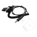 7.1-A3 In-Ear-Headset Einzelhörer, transparenter Luftschlauch-Kopfhörer mit Mikrofon