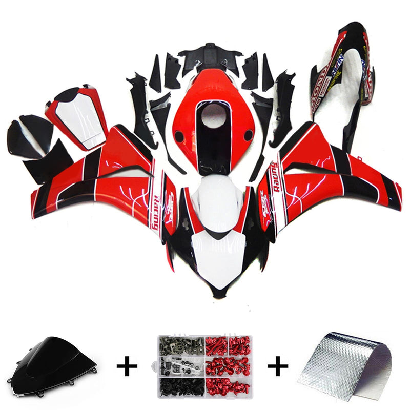 Amotopart Honda CBR1000RR 2008-2011 kåpesett Body Plastic ABS