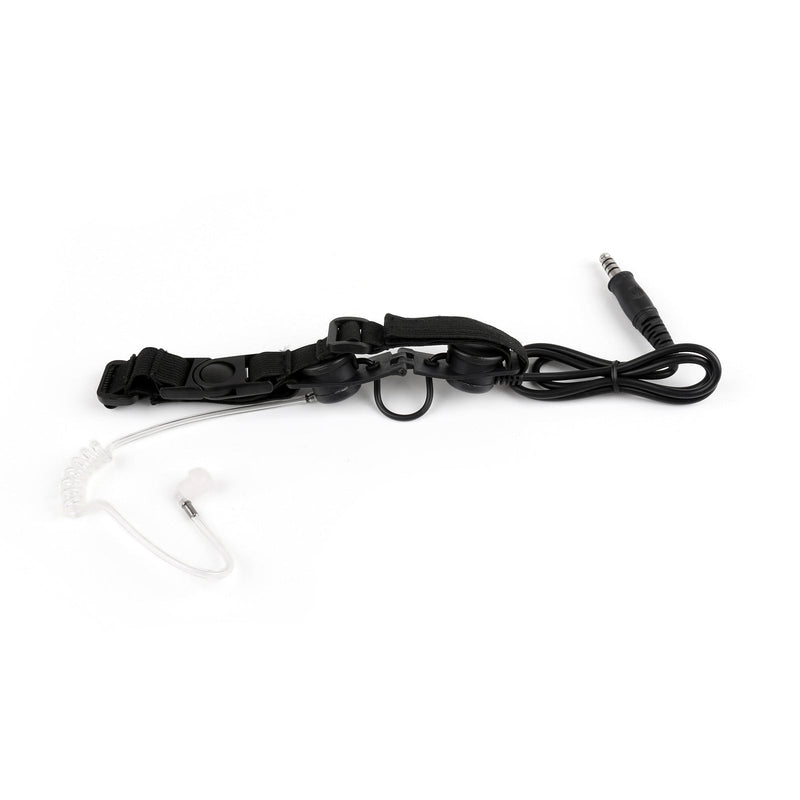 Z-Tactical Throat Mic säädettävä kuulokemikrofoni Sepura STP8000 STP8030 STP8035