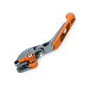 Justerbar utdragbar bromskopplingsspak för Trident 2022 Bobber 17-19 Tiger 800 Generic