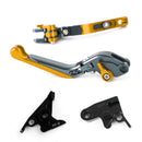 Justerbar utdragbar bromskopplingsspak för Trident 2022 Bobber 17-19 Tiger 800 Generic