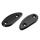 Black Mirror Delete Blind Block Plates for Honda CBR1000RR 2008-2023