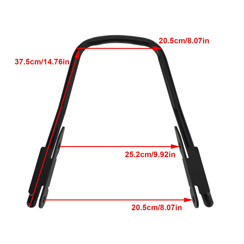 Trident 660 2021-2022 Motorrad-Armlehnen-Handhalter für den hinteren Beifahrer