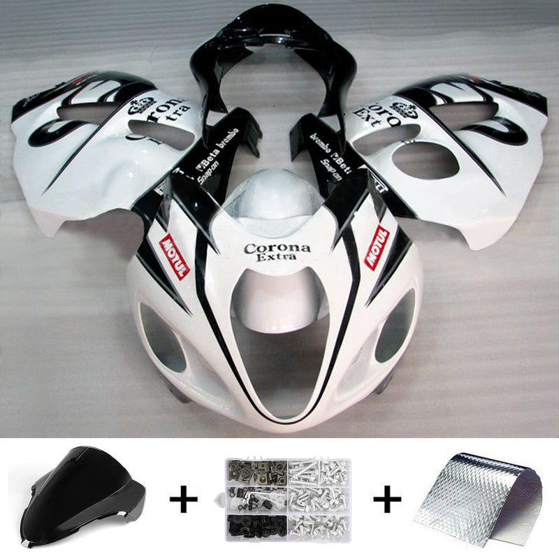 Amotopart Juego de carenado para Suzuki Hayabusa GSX1300R 1999-2007, carrocería, plástico, ABS