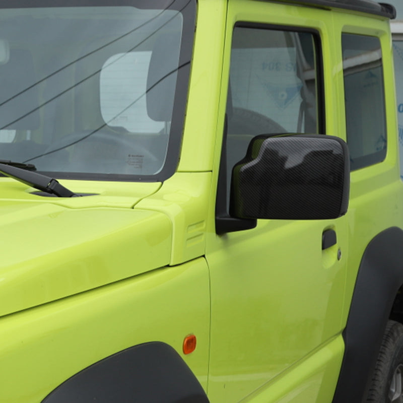 Karbonfiber ABS Vingespeil Deksel Passer Suzuki Jimny 2019-2020 Generisk