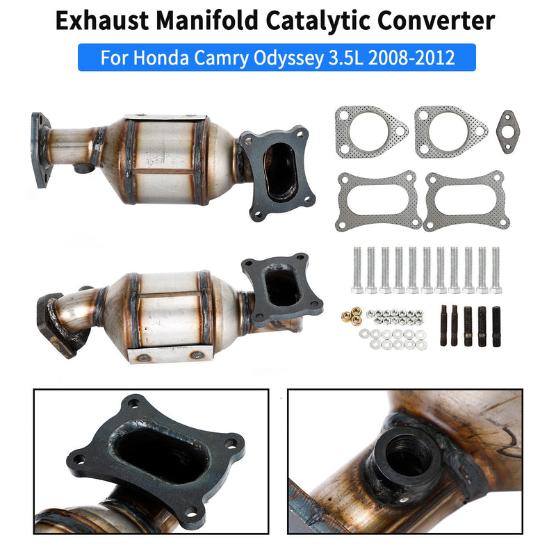 Honda Odyssey 3.5L 2011–2015 Katalysator-Kit vorne links und rechts Fedex Express